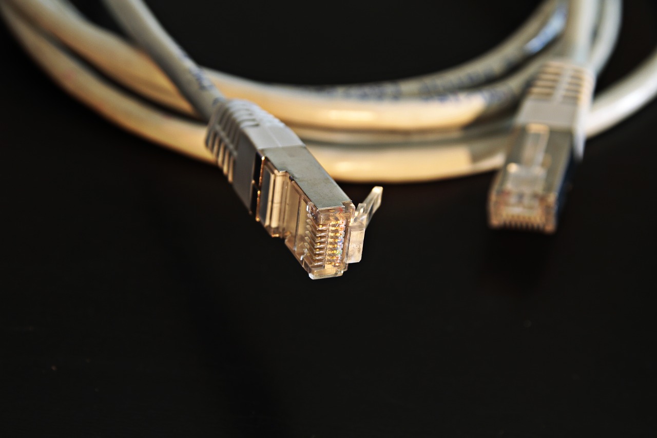 Mauris Gravida Network Cables Connection