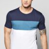 Long Line Scoop Hem Cut And Sew T-Shirt