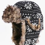Fairisle Fur Lined Trapper