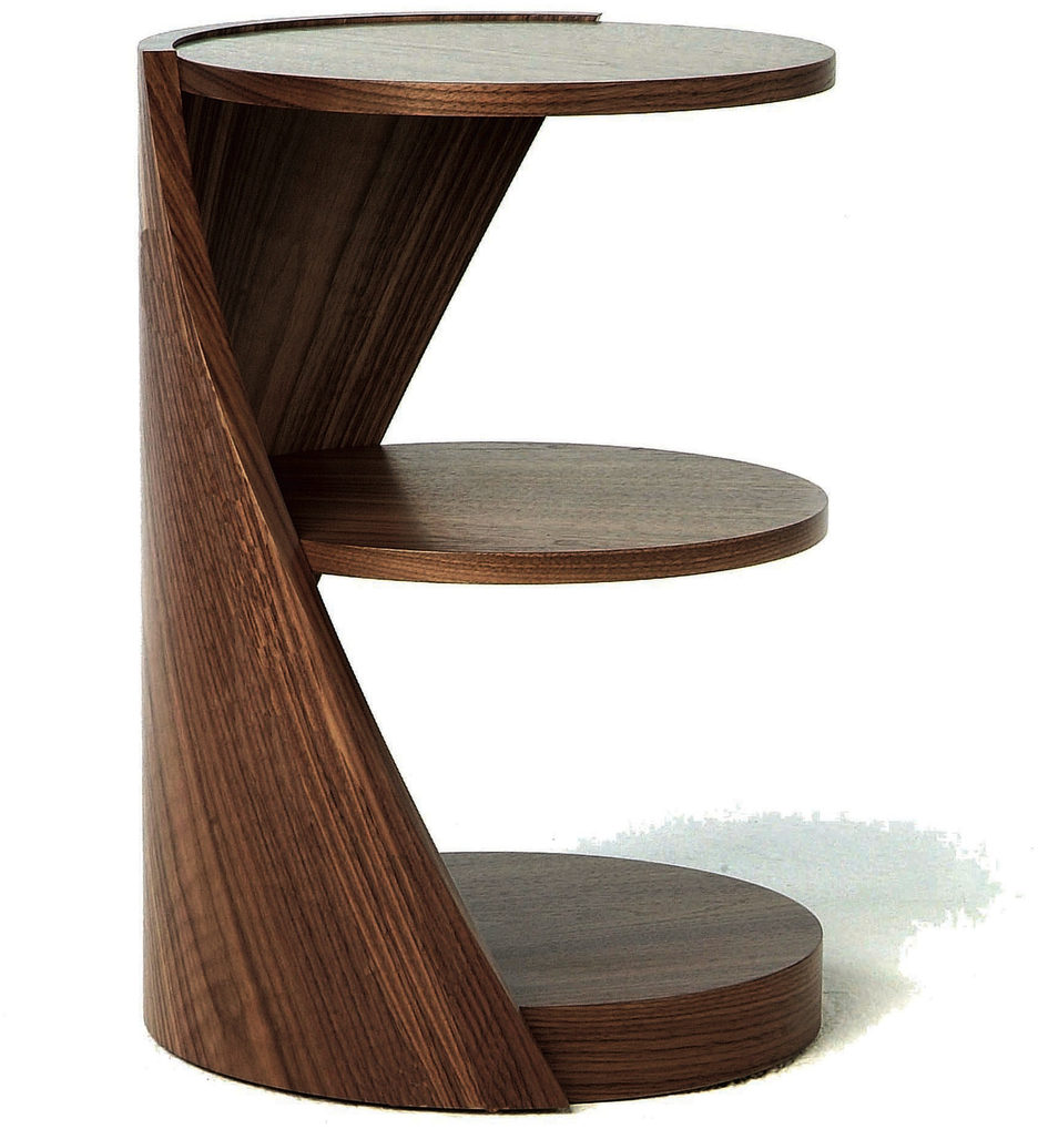 Canneto Oak Side Lamp Table Furniture, Unusual Small Table Lights