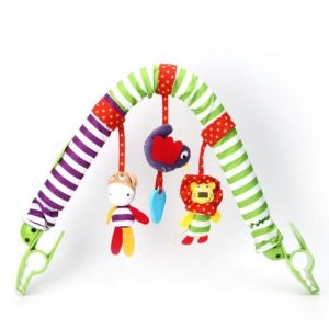 Cartoon Baby Stroller Hanging Toy